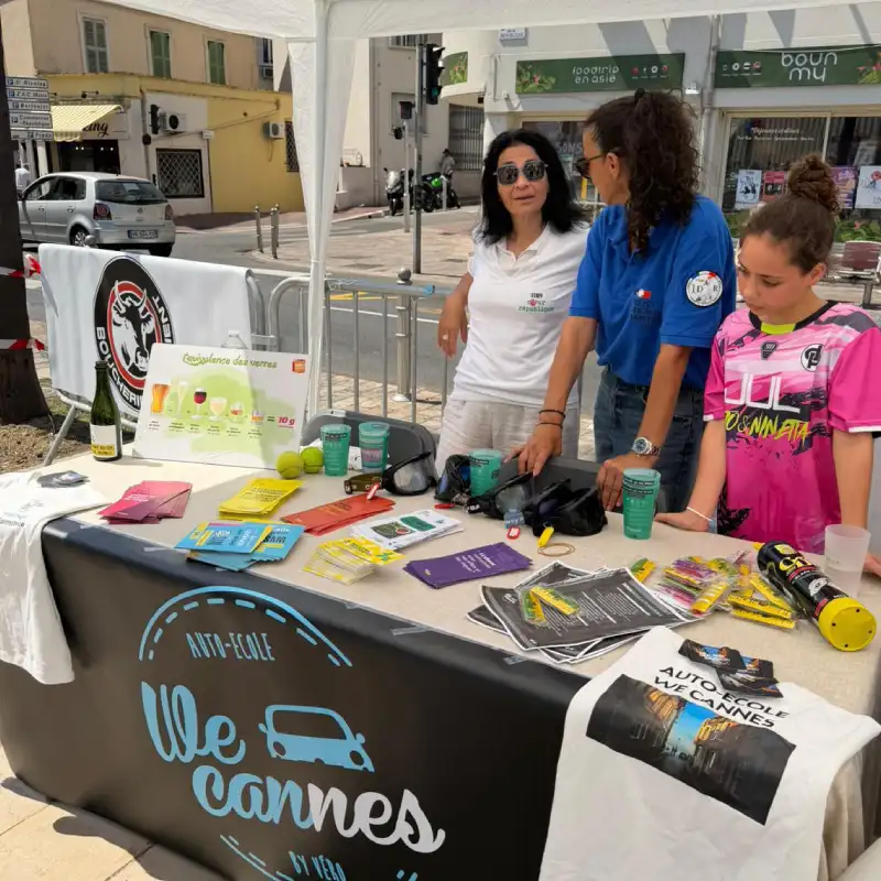 Stands gourmands et animations