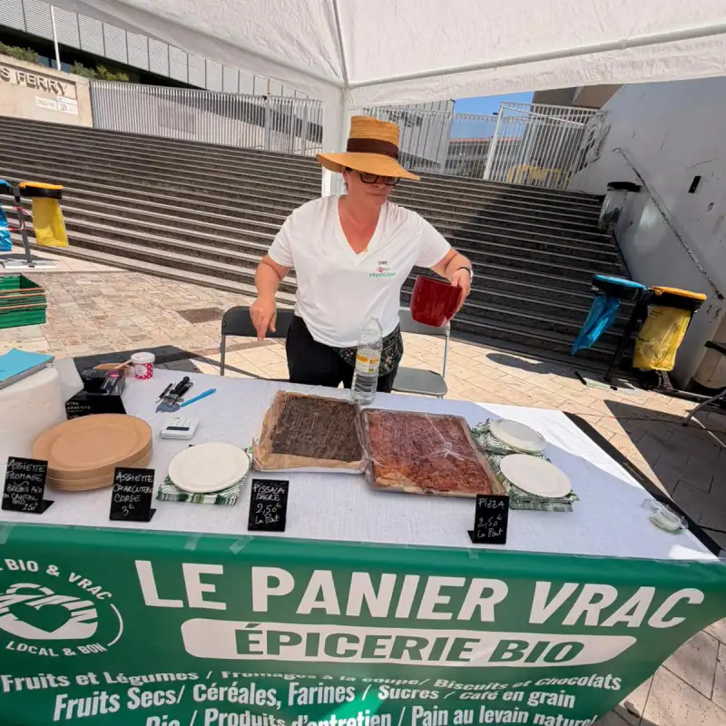 Stands gourmands et animations